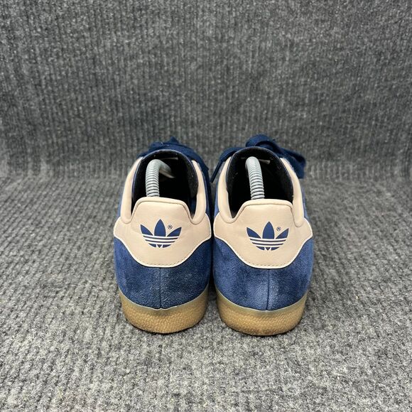Adidas Gazelle Night Indigo Wonder Taupe Gum Suede Shoes Mens 8.5 / Womens 9.5 - Picture 4 of 8